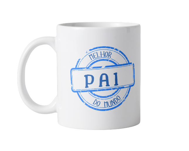 Caneca carimbo dia do pai