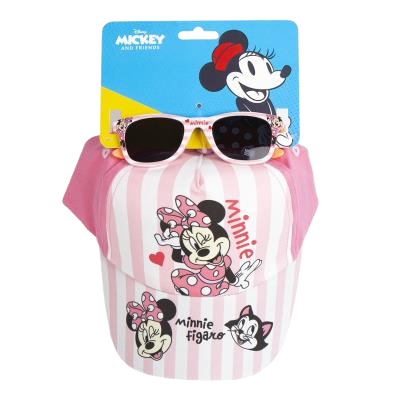 Conjunto Boné + Óculos de Sol Minnie