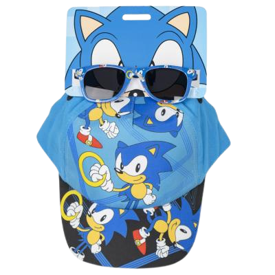 Conjunto Boné + Óculos de Sol Sonic