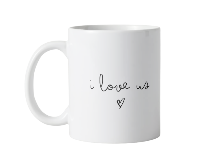 Caneca i love us