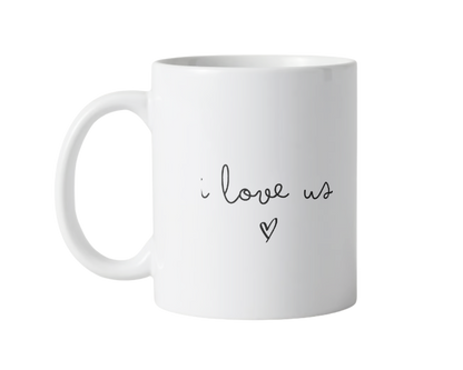 Caneca i love us