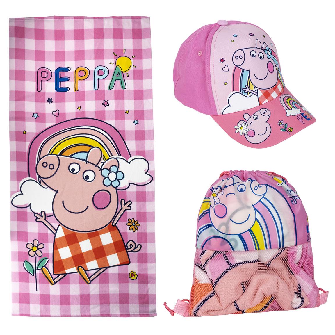 Conjunto de Praia Porquinha Peppa