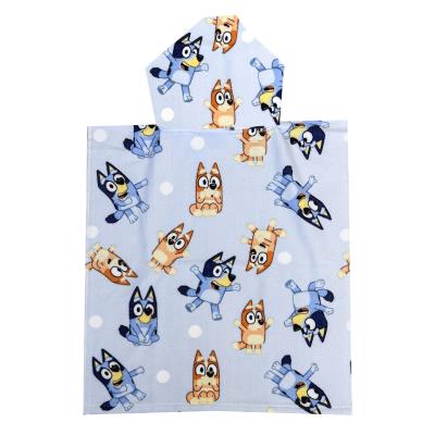 Poncho Infantil Bluey
