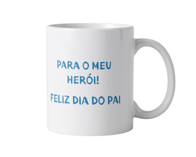 Caneca o meu herói