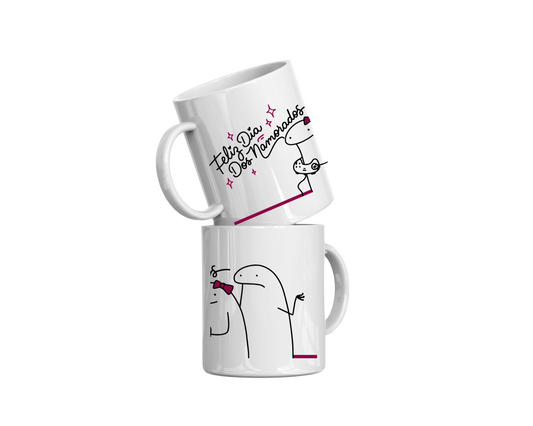 Caneca feliz dia dos namorados