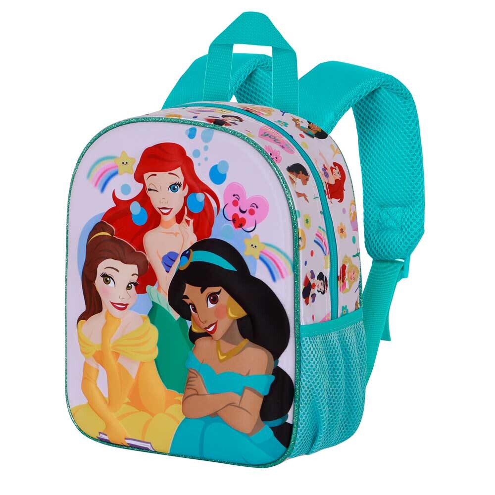 Mochila Infantil Princesas 3D