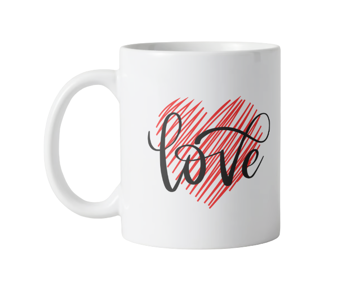 Caneca coração