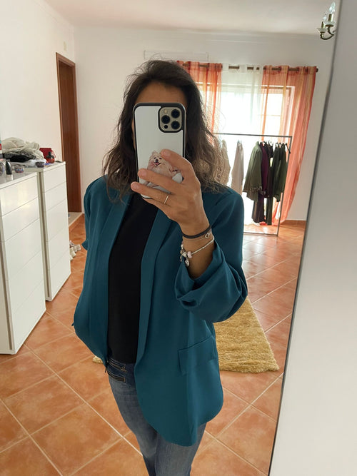 Blazer apanhado manga - Tamanho Único