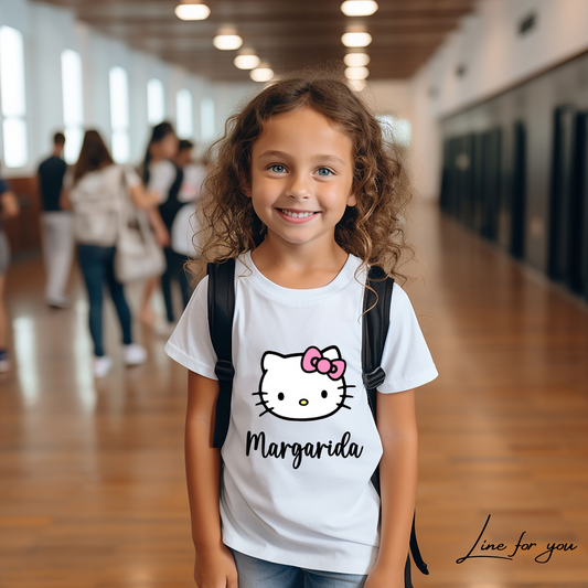 T-shirt Criança Hello Kitty