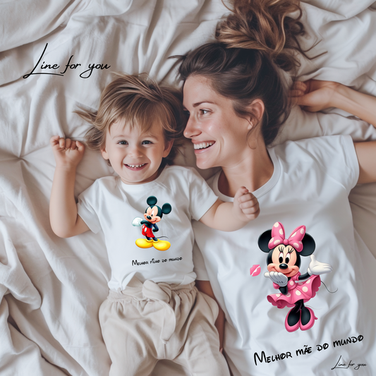 Conjunto T-shirt Dia da Mãe