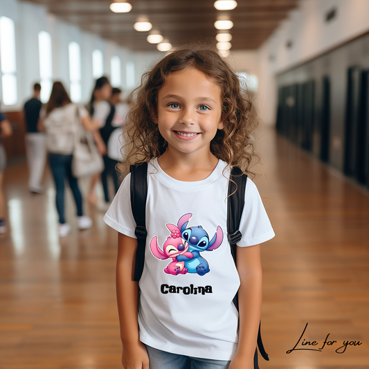 T-shirt Criança Stitch