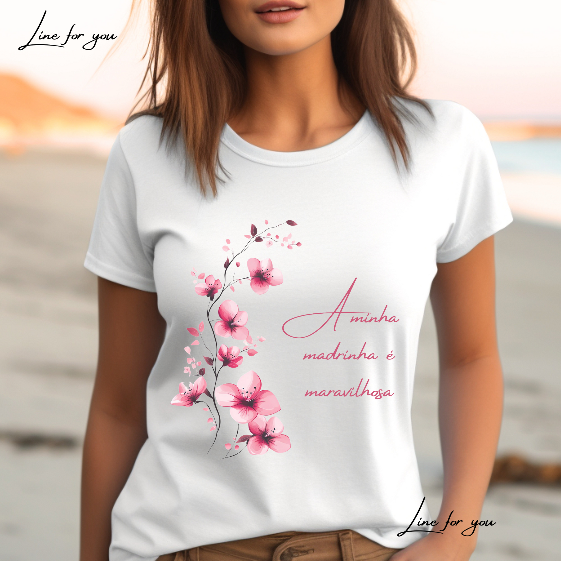 T-shirt Personalizada Madrinha